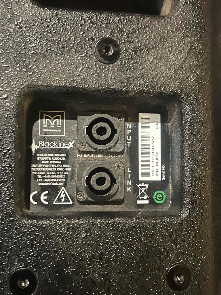 Loa Martin Audio X12 Đen Đã sử dụng. Mua bán Tivi, Âm thanh tại Huyện Mỏ Cày Nam Bến Tre được đăng bởi Gia Huy hình 1