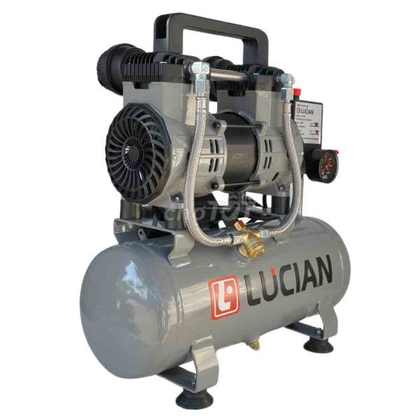 Máy nén khí không dầu 9 lít LUCIAN. Mua bán Đồ chuyên dụng, Giống nuôi trồng tại Quận Bình Thạnh Tp Hồ Chí Minh được đăng bởi Máy xây dựng giá rẻ  hình 1