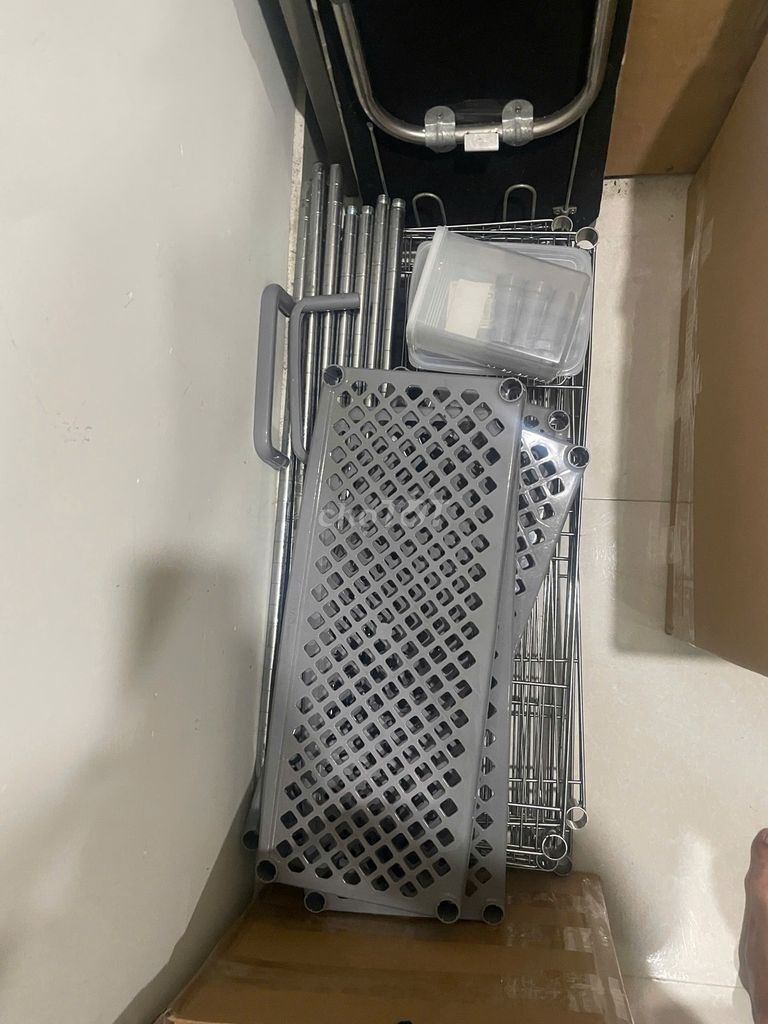 Kệ để đồ Inox 5 tầng 0.4x0.8m. Mua bán Tủ, kệ gia đình tại Quận Bình Tân Tp Hồ Chí Minh được đăng bởi Đoàn Hoài Nam hình 1