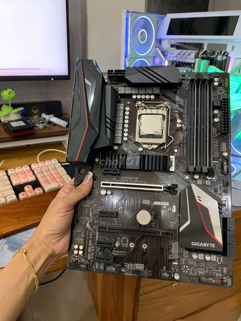 GIGABYTE Z390 GAMING X + I9 9900K . Mua bán Linh kiện (RAM, Card...) tại Quận Thanh Khê Đà Nẵng được đăng bởi AN PC  Đà Nẵng hình 1