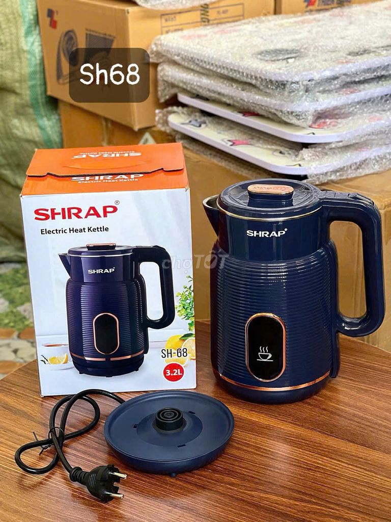 Bình đun siêu tốc shrap SH68 3,2L