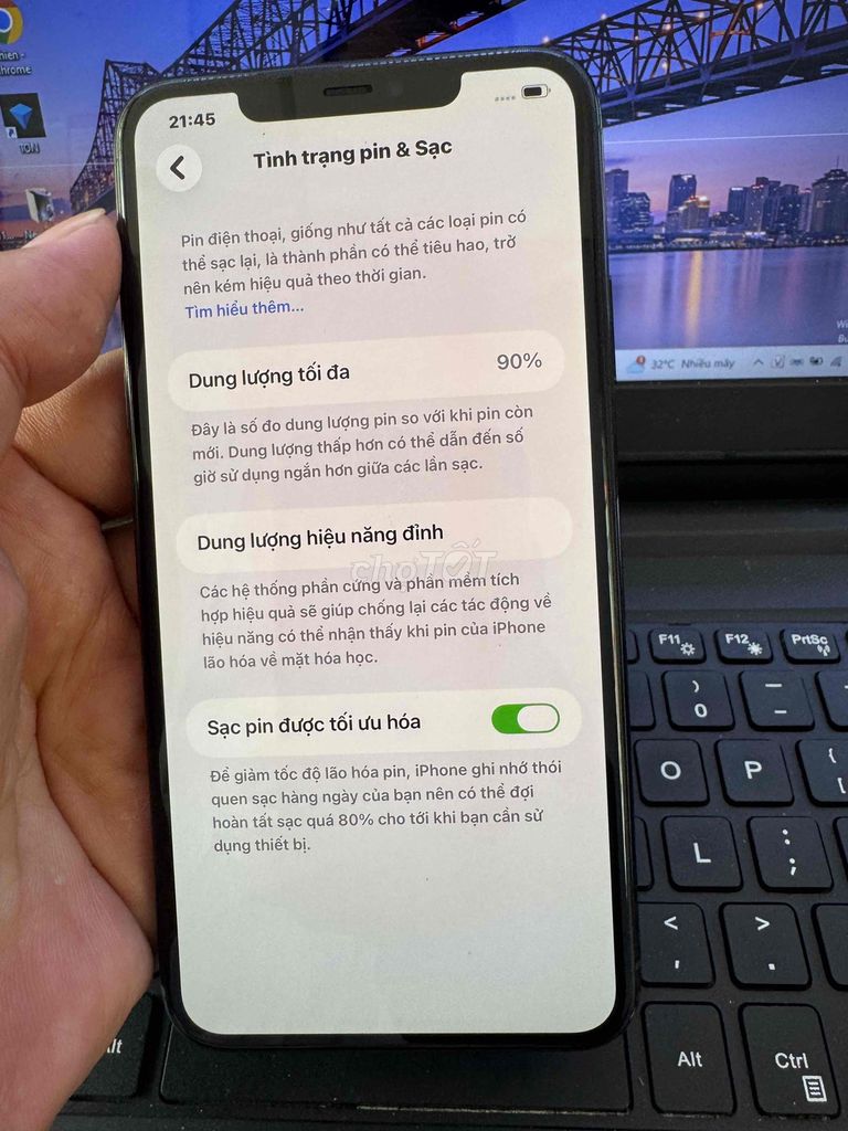 iPhone 11 Pro Max 256GB Xanh Quốc tế. Mua bán Điện thoại tại Quận 6 Tp Hồ Chí Minh được đăng bởi QUỐC THIÊN BÁN GÓP 0 ĐỒNG  hình 1