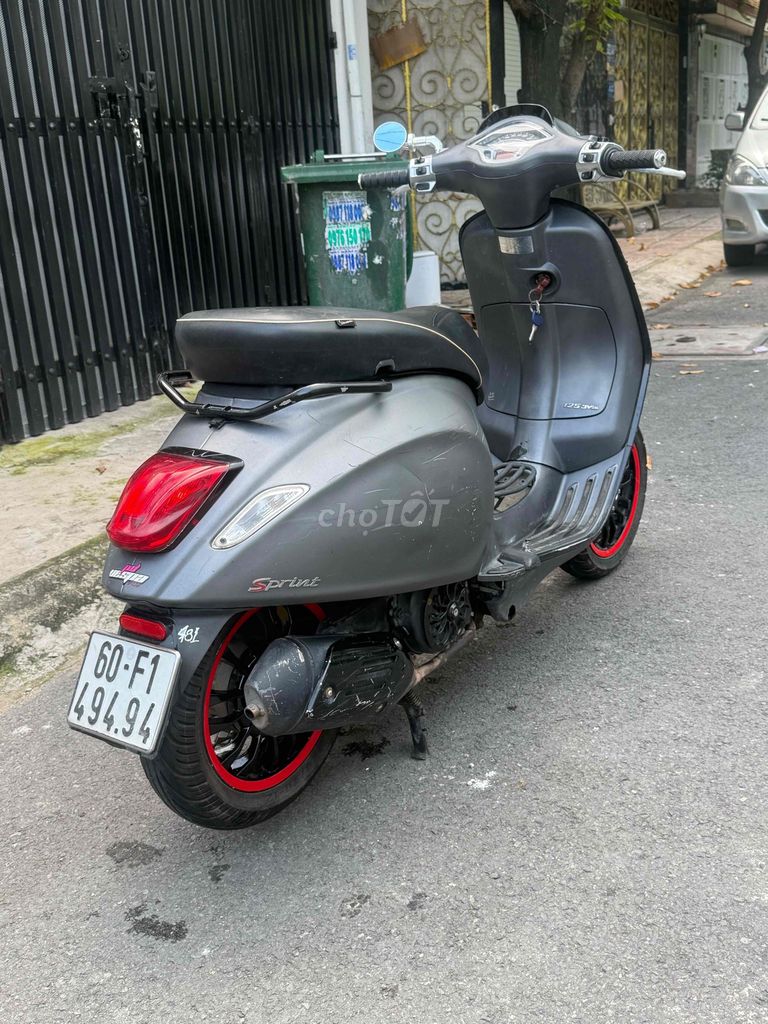 Piaggio Vespa Sprint 2014 Серый