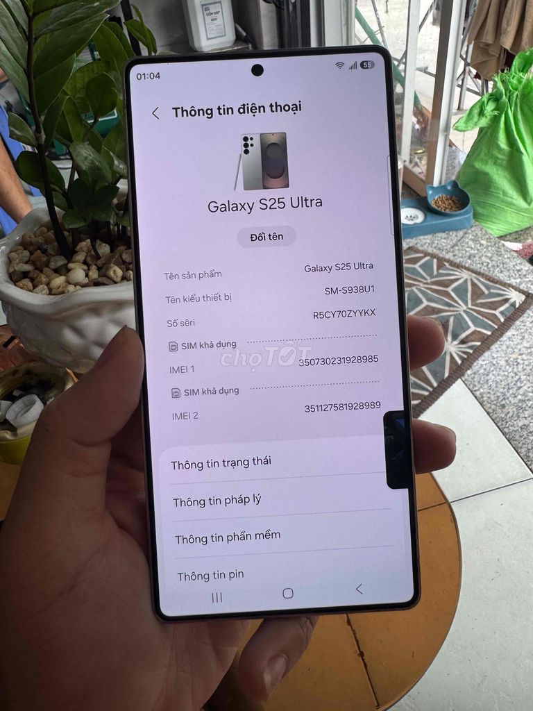 Galaxy S25 Ultra 256GB Xanh Lá Mỹ keng. Mua bán Điện thoại tại Thành phố Thủ Đức Tp Hồ Chí Minh được đăng bởi DK Store hình 1