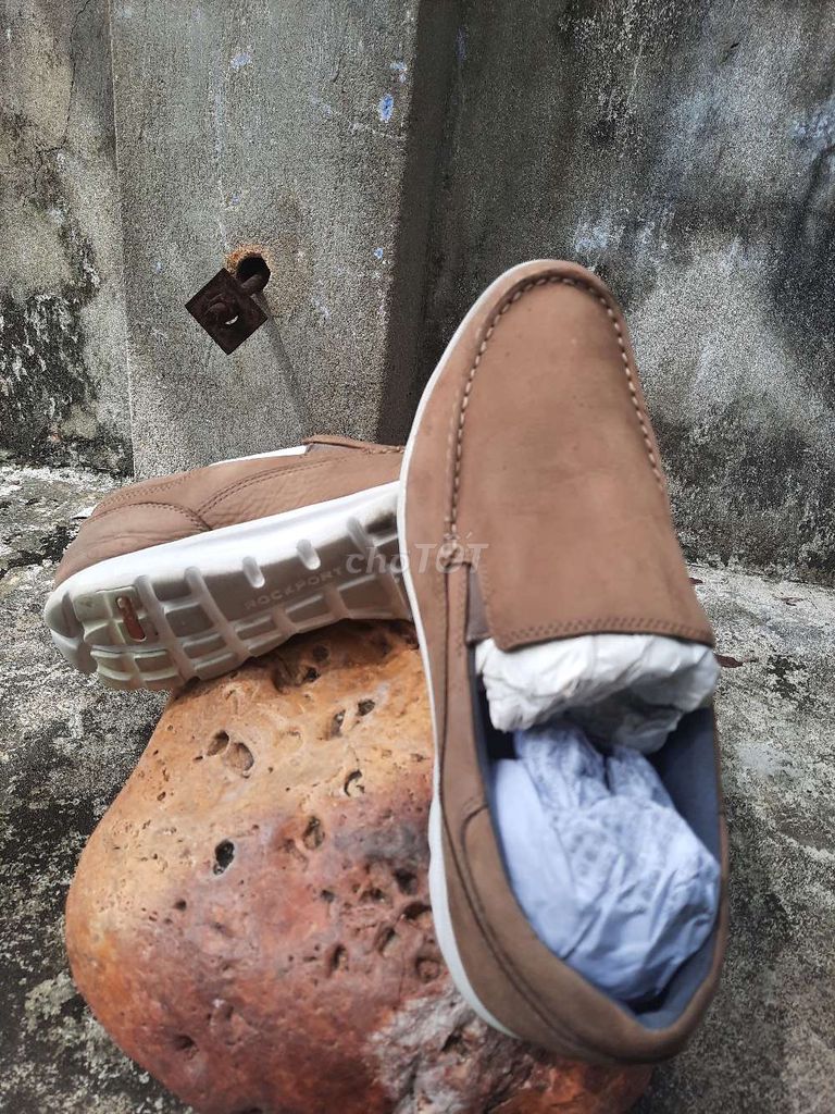 Giày lười da bò Rock ports hiệu Mỹ sz 40 sx tai cn. Mua bán Giày dép tại Quận 3 Tp Hồ Chí Minh được đăng bởi Đồ Seconhand Vintage hình 1