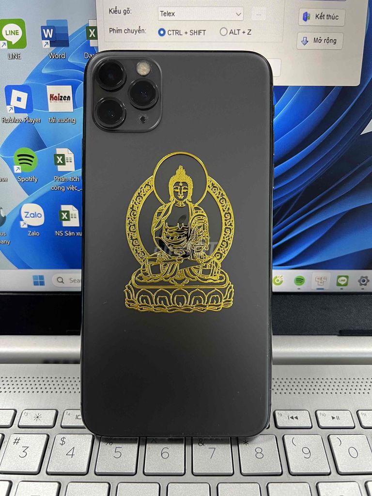 Apple iPhone 11 Pro Max 512GB Xám. Mua bán Điện thoại tại Quận Hai Bà Trưng Hà Nội được đăng bởi Tú Anh hình 1