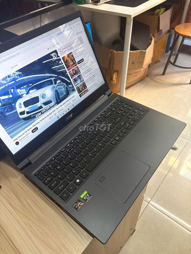 Acer Aspire A715-43G_Ryzen 5 5625u_RTX 3050_512G. Mua bán Laptop tại Quận Tân Bình Tp Hồ Chí Minh được đăng bởi TẤN PHÁT hình 1
