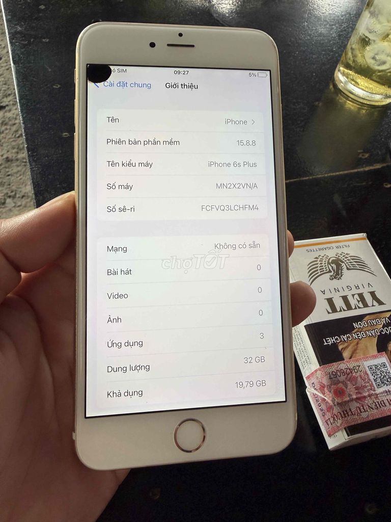 Apple iPhone 6s Plus 32GB Vàng Hư loa, camera. Mua bán Điện thoại tại Huyện Bình Chánh Tp Hồ Chí Minh được đăng bởi Nguyễn Hải hình 1