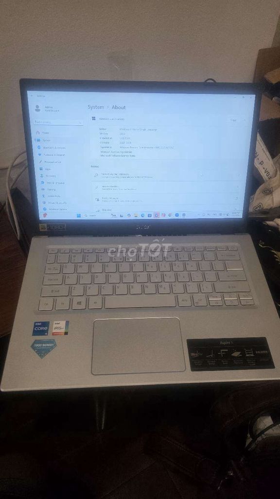 Acer Aspire A514-54 i5-1135G7 8GB/477GB. Mua bán Laptop tại Quận 1 Tp Hồ Chí Minh được đăng bởi Koviettimer  hình 1