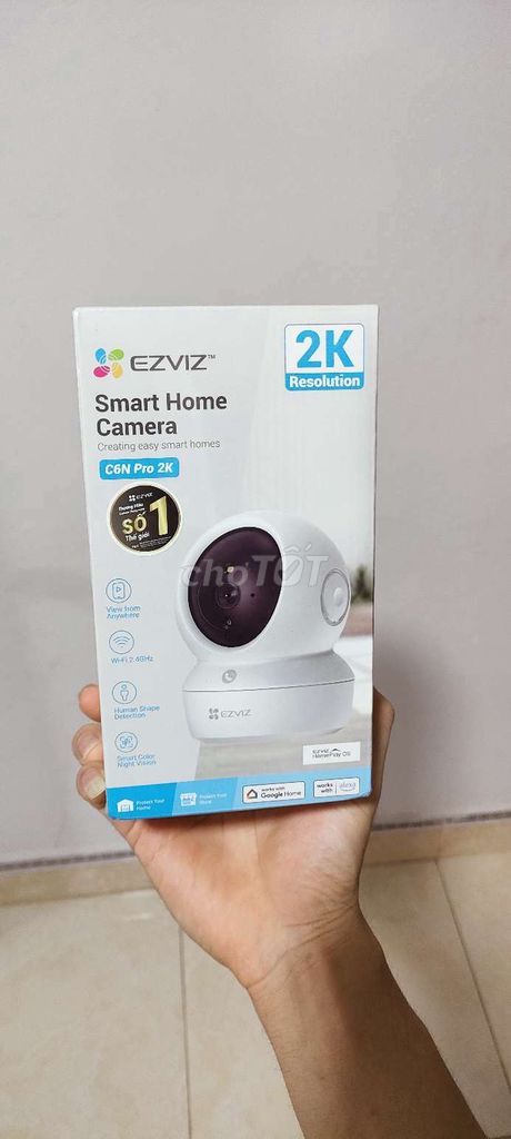 Camera EZVIZ C6N Pro 2K tặng chân đế. Mua bán Máy ảnh, Máy quay tại Quận Bắc Từ Liêm Hà Nội được đăng bởi Lắp đặt Camera wifi hình 1
