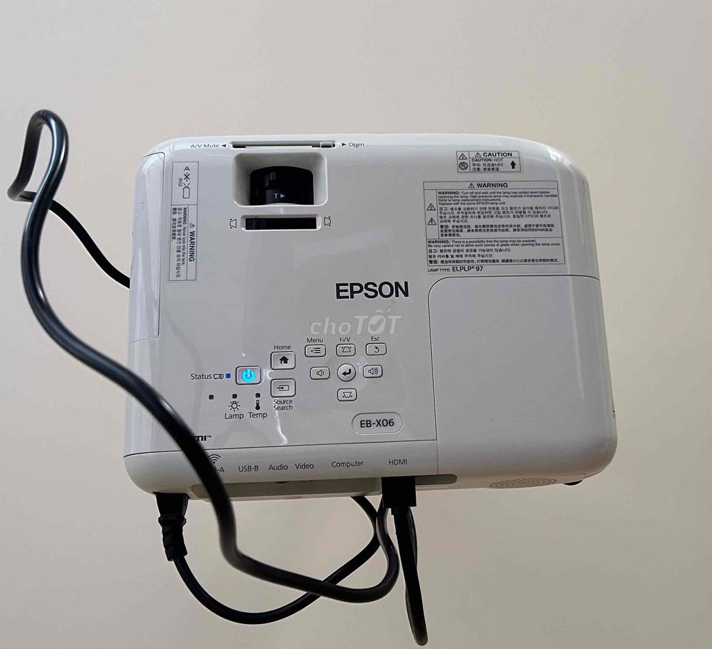 Máy chiếu Epson EB-X06 Trắng Đã sử dụng. Mua bán Đồ dùng văn phòng tại Thành phố Phan Rang-Tháp Chàm Ninh Thuận được đăng bởi Trần Thanh Nhàn hình 1