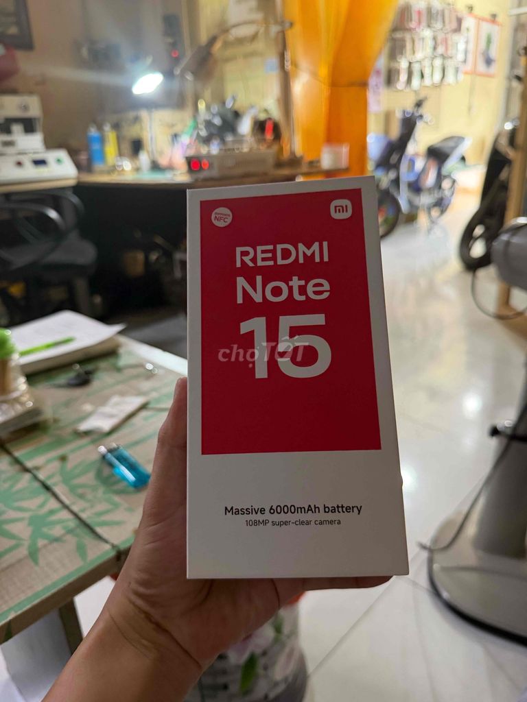 Xiaomi Redmi Note 15 8GB/256GB. Mua bán Điện thoại tại Quận 8 Tp Hồ Chí Minh được đăng bởi Đạt mobile hình 1