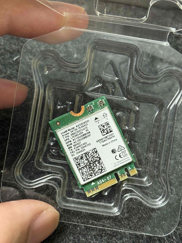 Card Wifi 6 Ax200. Mua bán Linh kiện (RAM, Card...) tại Quận 5 Tp Hồ Chí Minh được đăng bởi KM hình 1