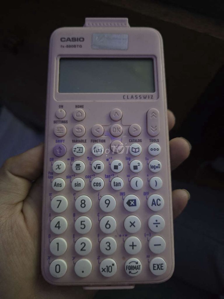 Máy tính Casio fx-880BTG Hồng. Mua bán Đồ dùng văn phòng tại Thành phố Dĩ An Bình Dương được đăng bởi Trung hình 1