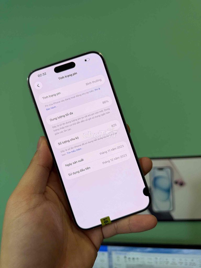 15 PRM 1TB Qt trắng màn mực Giá 14tr1. Mua bán Điện thoại tại Quận Thanh Xuân Hà Nội được đăng bởi Hoàng Thế Anh hình 1