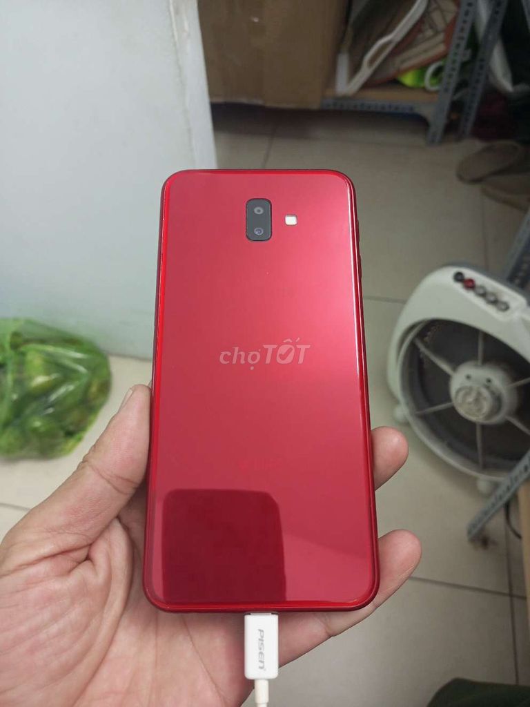 Samsung Galaxy J6+ 32GB Đỏ. Mua bán Điện thoại tại Quận 7 Tp Hồ Chí Minh được đăng bởi DQTV hình 1