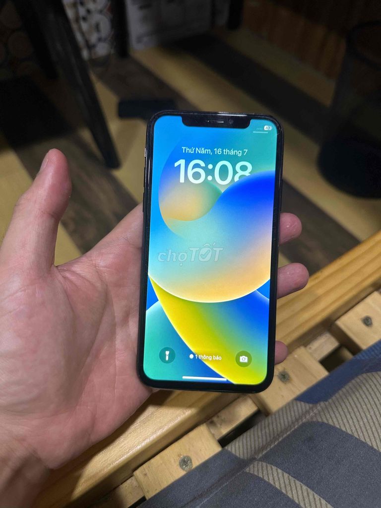 Apple iPhone X Đen Linh kiện. Mua bán Điện thoại tại Quận Bình Thạnh Tp Hồ Chí Minh được đăng bởi Ngô Việt Hảo hình 1