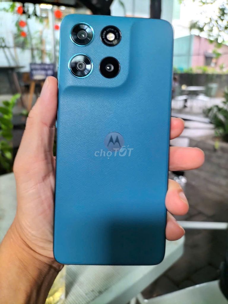 Motorola Moto G57 Xanh dương Giả da. Mua bán Điện thoại tại Thành phố Vũng Tàu Bà Rịa - Vũng Tàu được đăng bởi Thiết Kế Kỹ Thuật CNC hình 1