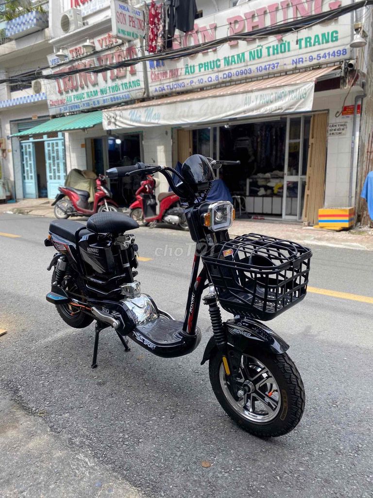 Xe Đạp Điện Sonsu S10 cứng cáp - độ bền cao. Mua bán Xe điện tại Quận 8 Tp Hồ Chí Minh được đăng bởi Cửa Hàng Xe Điện Huỳnh Như  hình 4