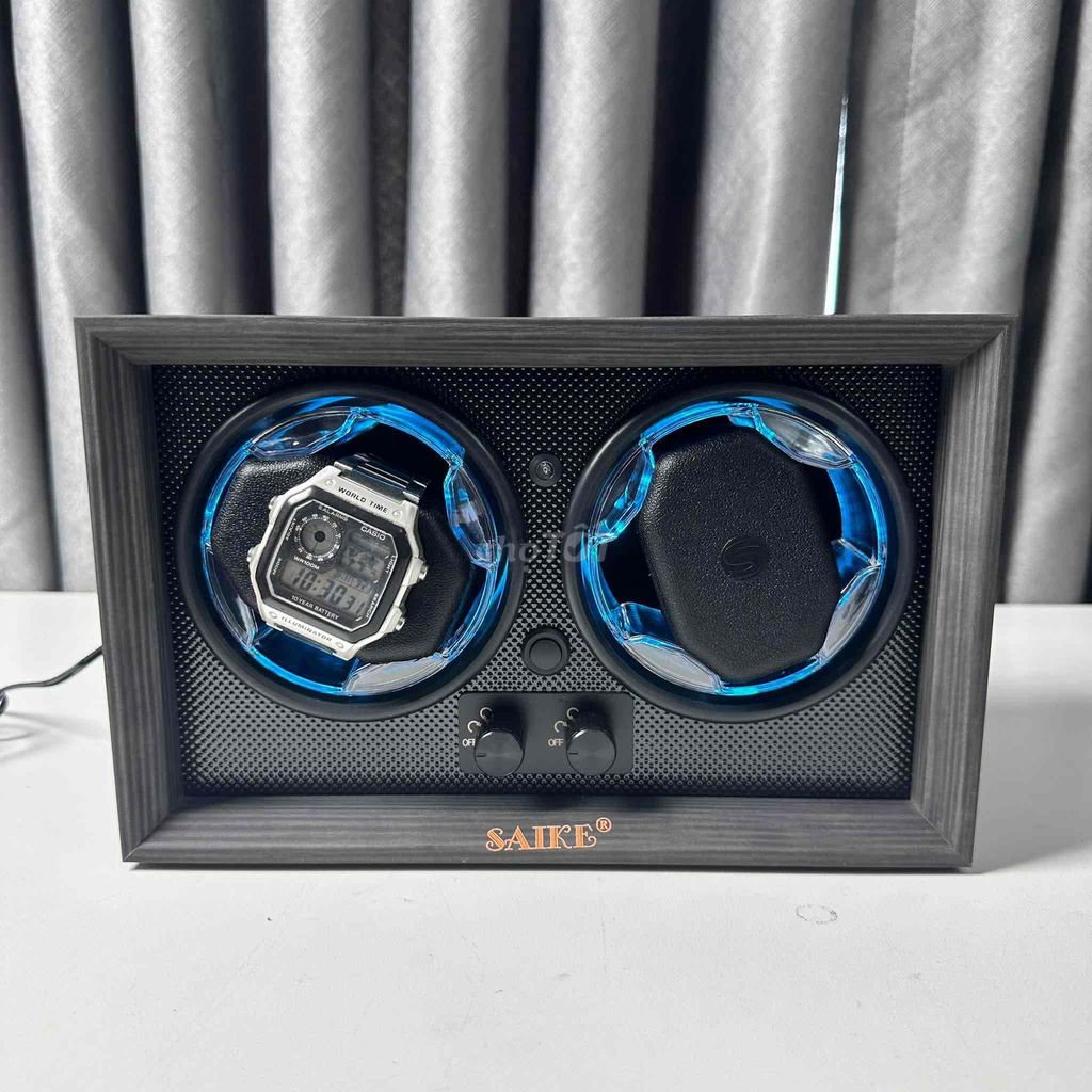 Hộp xoay đồng hồ Saike Đen. Mua bán Phụ kiện thời trang khác tại Quận Hai Bà Trưng Hà Nội được đăng bởi Nguyen Ngoc Hai hình 1