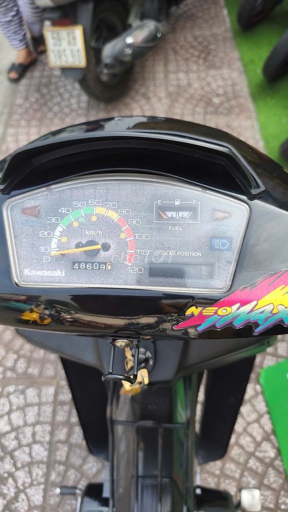 Kawasaki Neo Max 100 cc 1994 bs 59h2-6910. Mua bán Xe máy tại Quận Phú Nhuận Tp Hồ Chí Minh được đăng bởi Thanh Hùng xebachin  hình 4