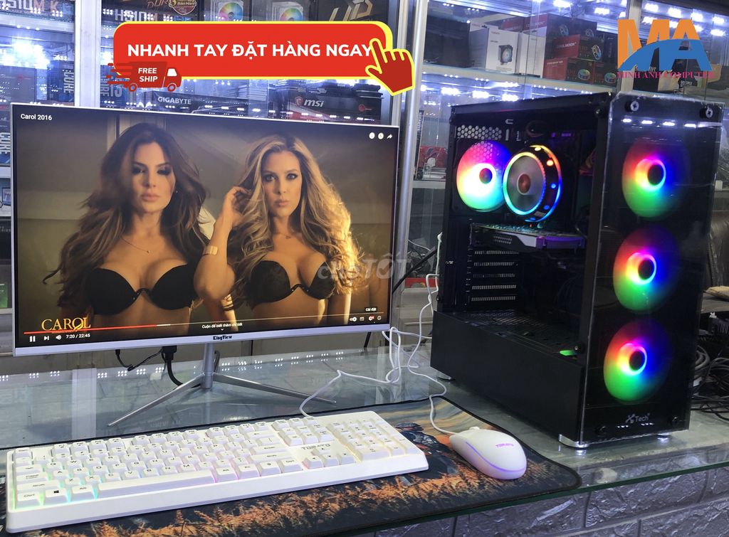 Sale bộ PC H610 thiết kế đồ hoạ, chiến game giá rẻ