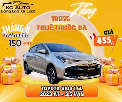 Toyota Vios 2023 bản G . đăng ký 2024 - 3,5 vạn