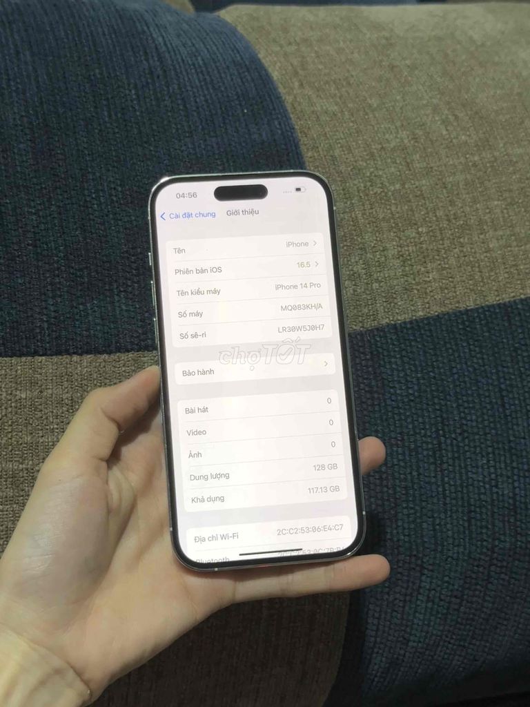 iPhone 14 Pro 128GB Trắng Quốc tế