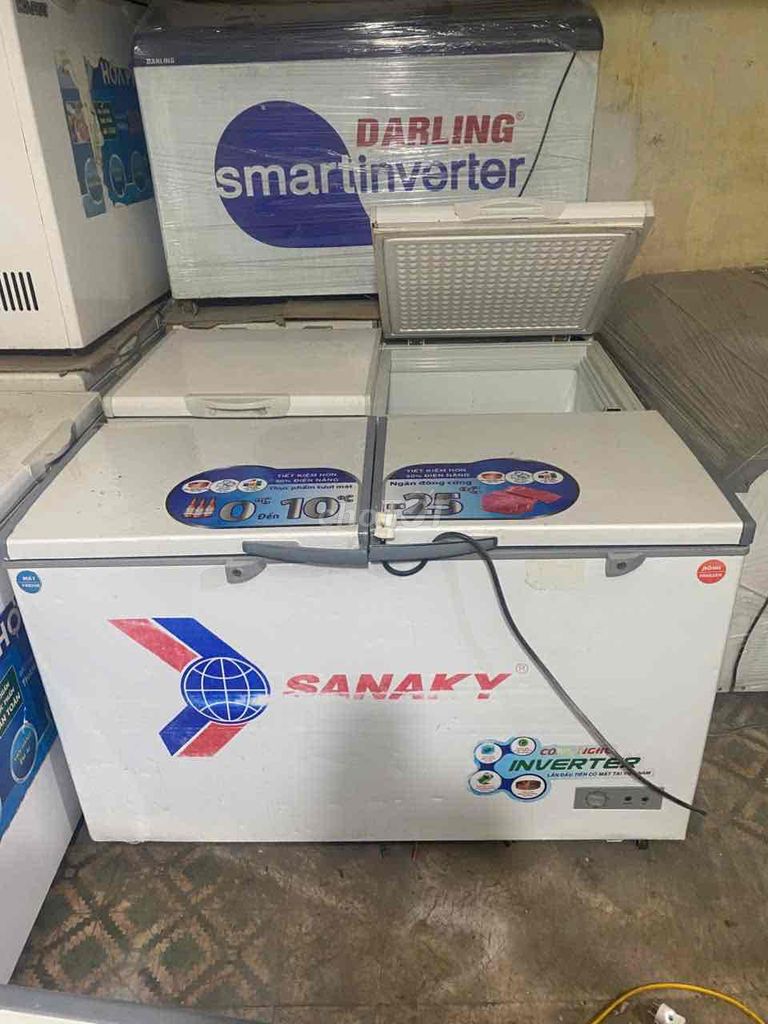 Tủ đông Sanaky 400L 2 chế độ Inverter cũ. Mua bán Tủ lạnh tại Quận Thanh Xuân Hà Nội được đăng bởi Gia bảo hình 1
