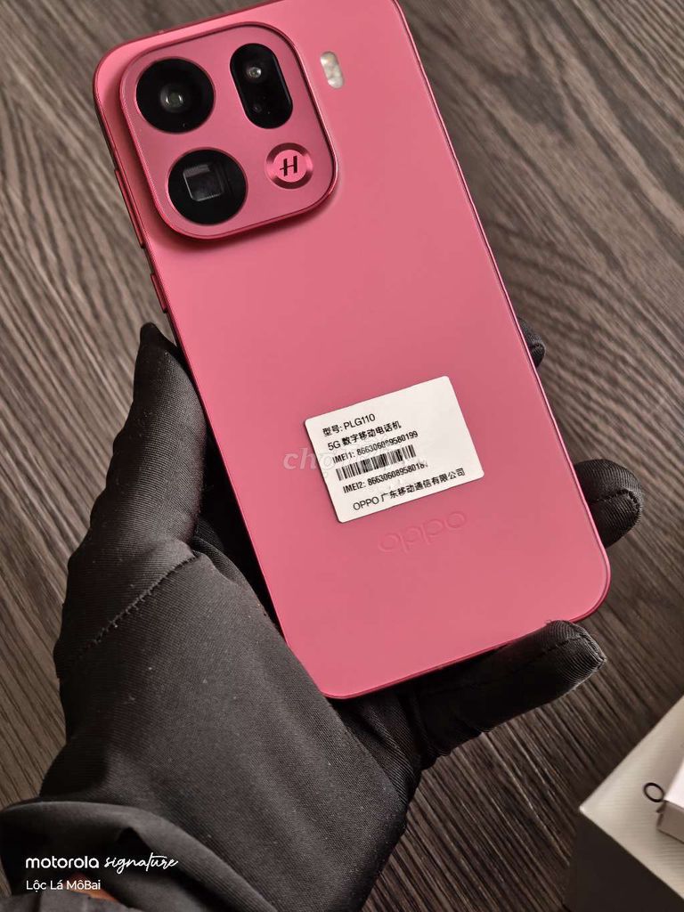 oppo Find X9 Pro fullbox 16/512Gb. Mua bán Điện thoại tại Thành phố Đà Lạt Lâm Đồng được đăng bởi Lộc Lá Mô Bai hình 1