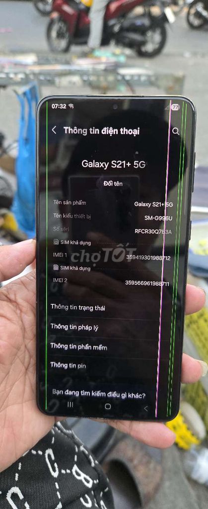 Samsung Galaxy S21+ 5G 128GB Việt Nam. Mua bán Điện thoại tại Quận 8 Tp Hồ Chí Minh được đăng bởi Thiên Hòa mobile  hình 1