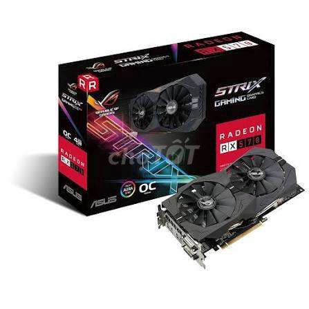 Card đồ họa ASUS RX 570 Expedition 4GB. Mua bán Linh kiện (RAM, Card...) tại Quận 12 Tp Hồ Chí Minh được đăng bởi Huy Chllau hình 1