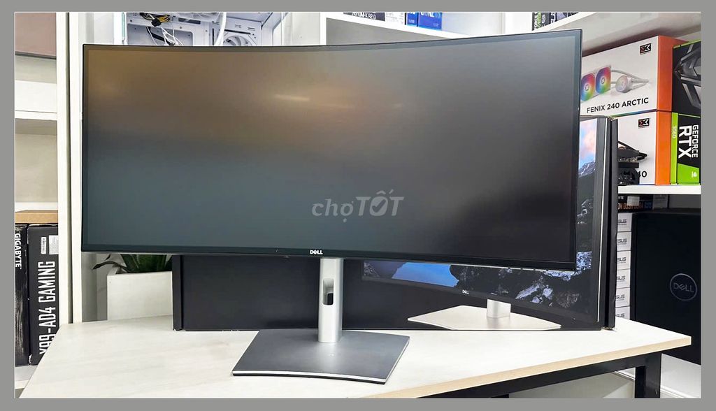 Màn hình cong ultrashap Dell 34inch like new 99%