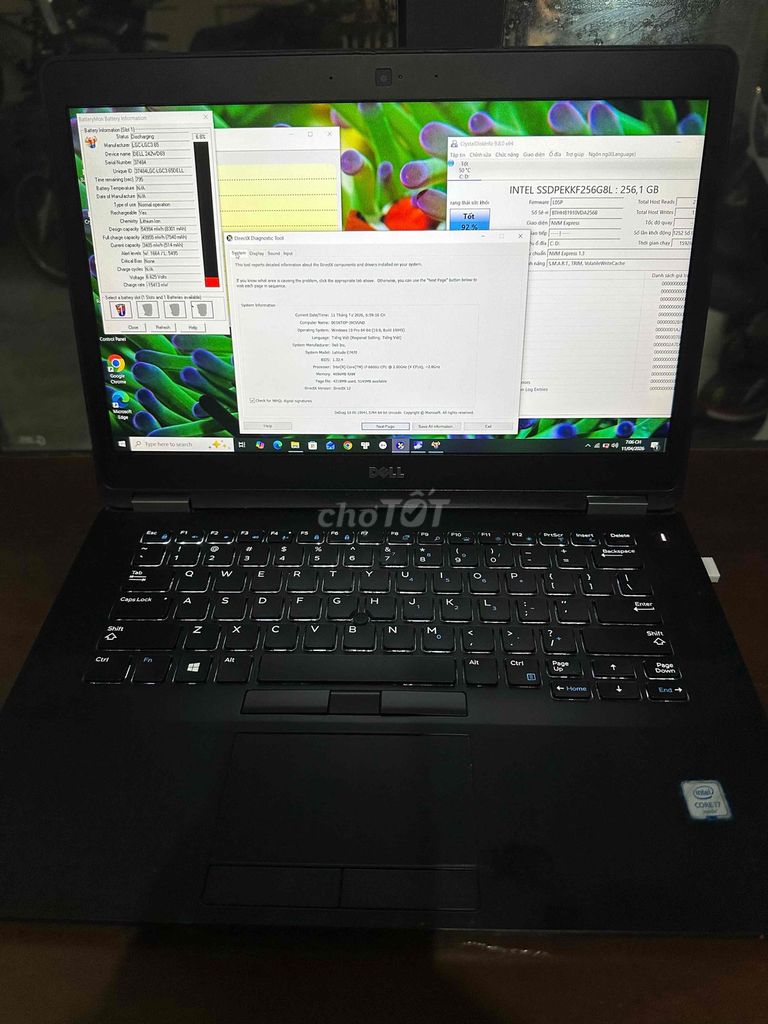 Dell Latitude E7470 i7 8GB/256GB Đã sử dụng. Mua bán Laptop tại Quận Cẩm Lệ Đà Nẵng được đăng bởi Chí Hướng Smartphone Cs HN hình 1