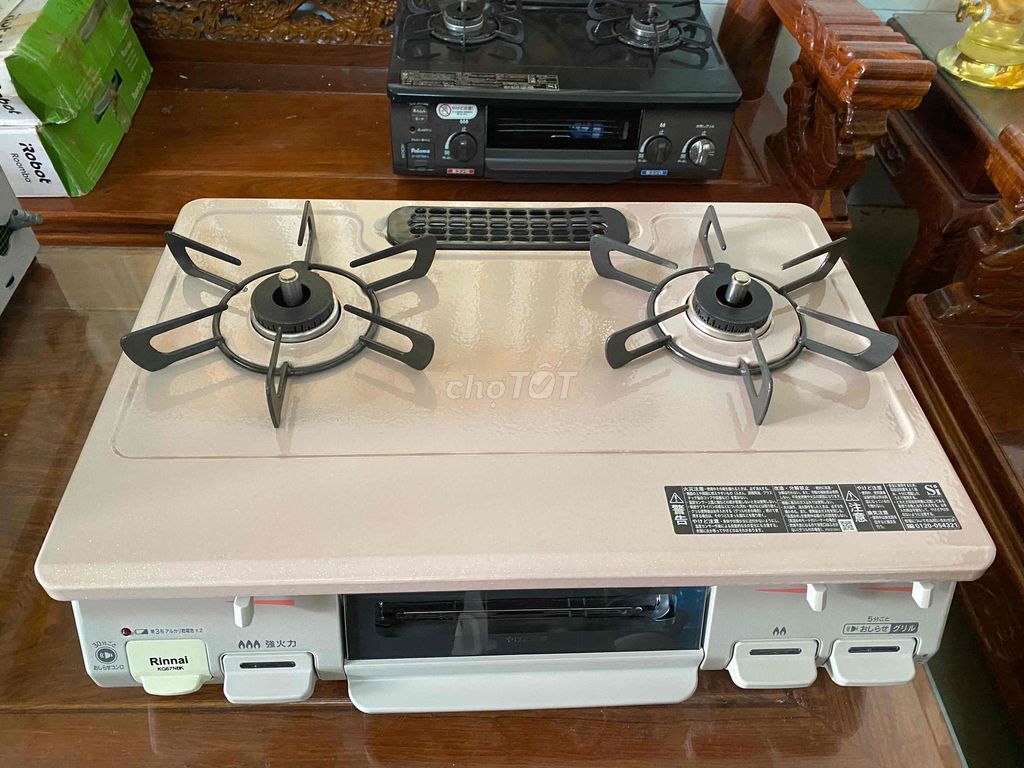 Bếp ga Rinnai KG67NEK Mặt men. Mua bán Bếp, lò, đồ điện nhà bếp tại Thành phố Vĩnh Long Vĩnh Long được đăng bởi minhtu hình 1