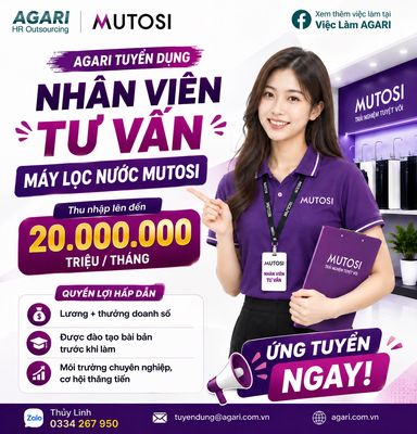 MỞ ĐƠN TUYỂN DỤNG – CƠ HỘI THU NHẬP CAO!