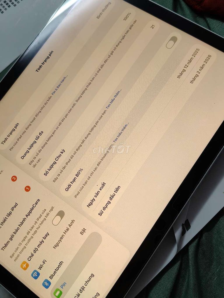 Apple iPad A16 Gen 11 Bạc. Mua bán Máy tính bảng tại Quận Ba Đình Hà Nội được đăng bởi Vu kha  hình 1
