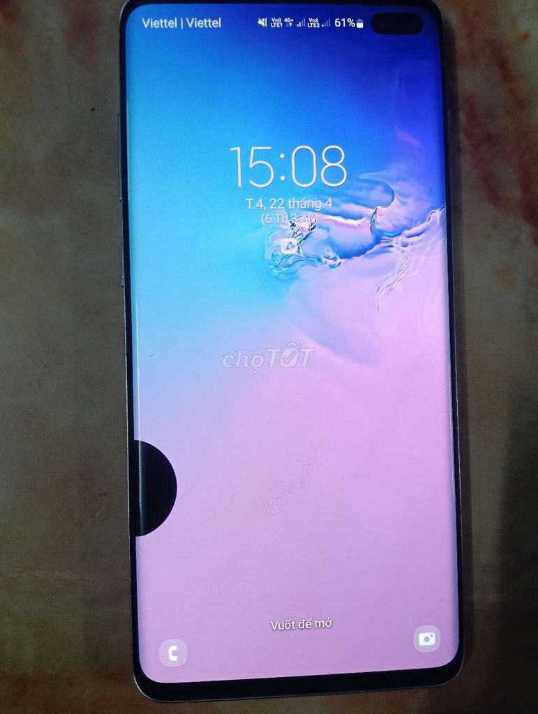 Samsung S10 Plus 128GB 2 SIM. Mua bán Điện thoại tại Quận Hai Bà Trưng Hà Nội được đăng bởi Bách Việt hình 1