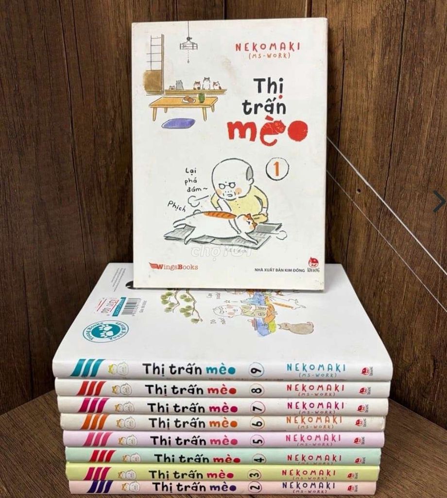 Sách Thị trấn mèo Tập 1-9. Mua bán Sách tại Quận Hà Đông Hà Nội được đăng bởi Trường Phạm minh hình 1