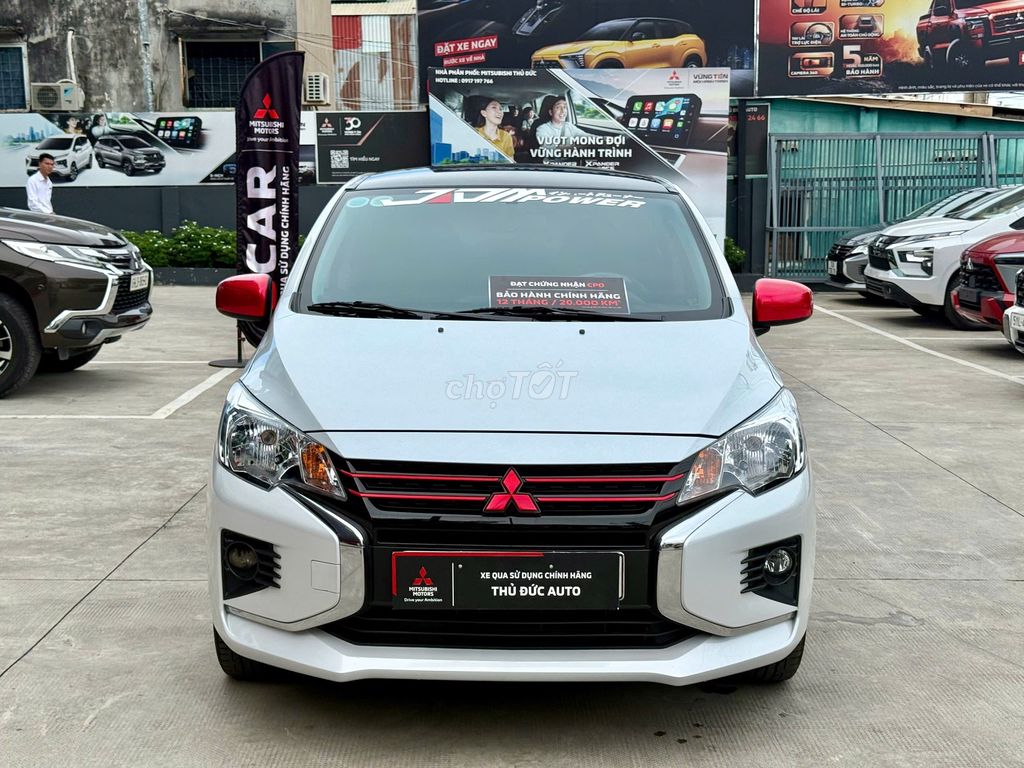 Mitsubishi Attrage MT 2024 Trắng 5500 km. Mua bán Ô tô tại Thành phố Thủ Đức Tp Hồ Chí Minh được đăng bởi Mitsubishi Chính Hãng hình 2