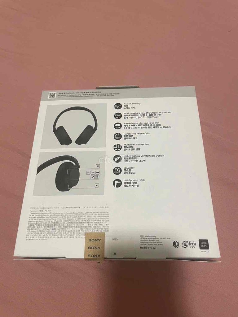 Tai nghe Sony WH-CH720N Đen. Mua bán Tivi, Âm thanh tại Quận 11 Tp Hồ Chí Minh được đăng bởi Ahn Sonny hình 1