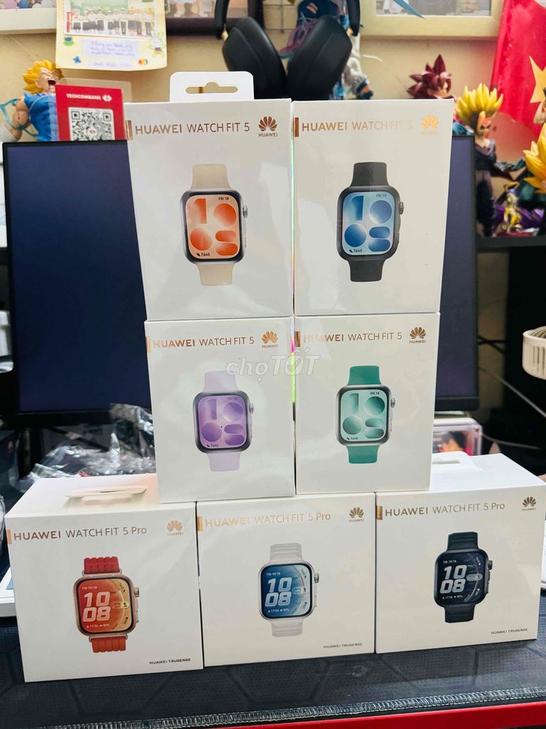 Huawei Watch Fit 5 Đen, Trắng, Tím, Xanh. Mua bán Thiết bị đeo thông minh tại Quận Cẩm Lệ Đà Nẵng được đăng bởi Huawei Chính Hãng Đà Nẵng zz Mua và Bán Đồng Hồ Mới Cũ zz  hình 1
