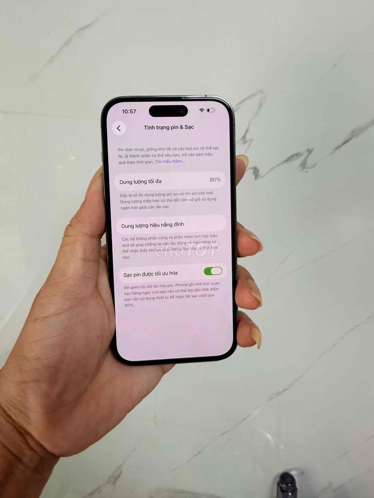 Apple iPhone 14 Pro 128GB Tím Mỹ 98% zin áp. Mua bán Điện thoại tại Quận 6 Tp Hồ Chí Minh được đăng bởi Chuyên mua bán điện thoại laptop hình 1