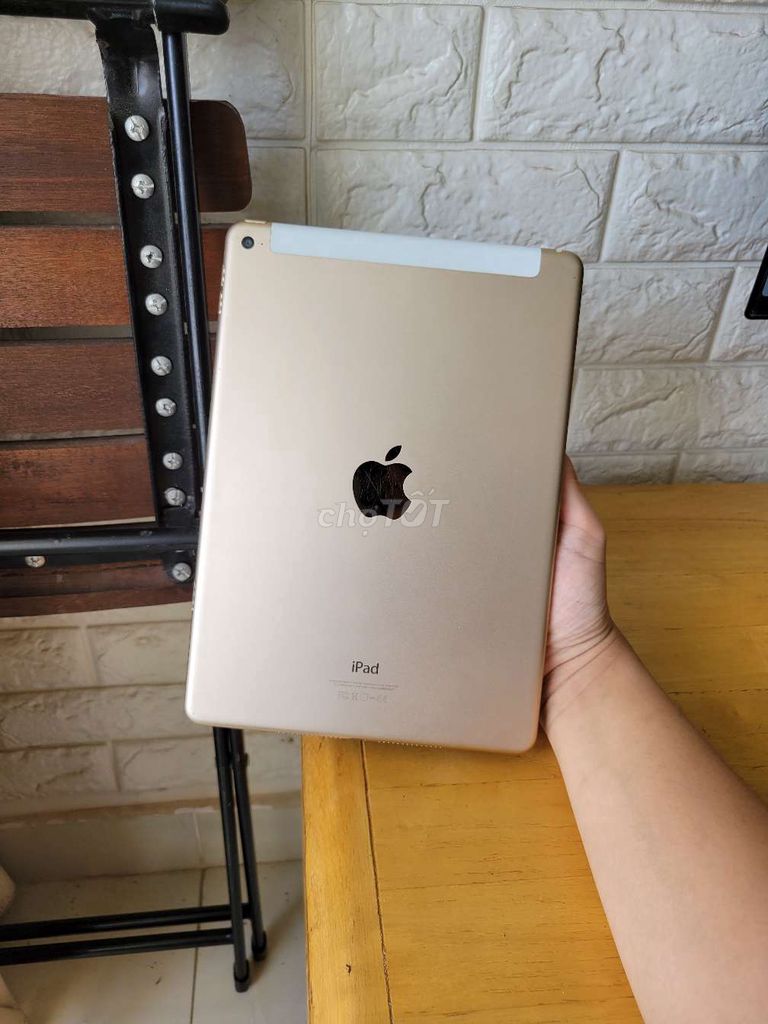 Ipad Air 2 Gold 4G có sim 16G zin đẹp 98% gl