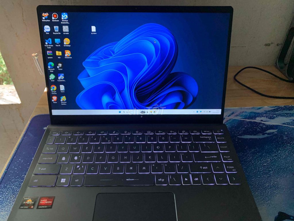 MSI Modern 14 Ryzen 5 5500U 14 inch 8GB/256GB SSD. Mua bán Laptop tại Quận 12 Tp Hồ Chí Minh được đăng bởi Huỳnh Sơn hình 1