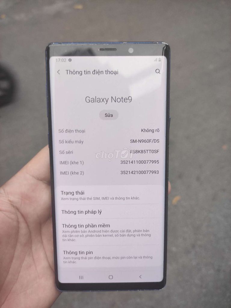 Samsung galaxy Note9 128gb