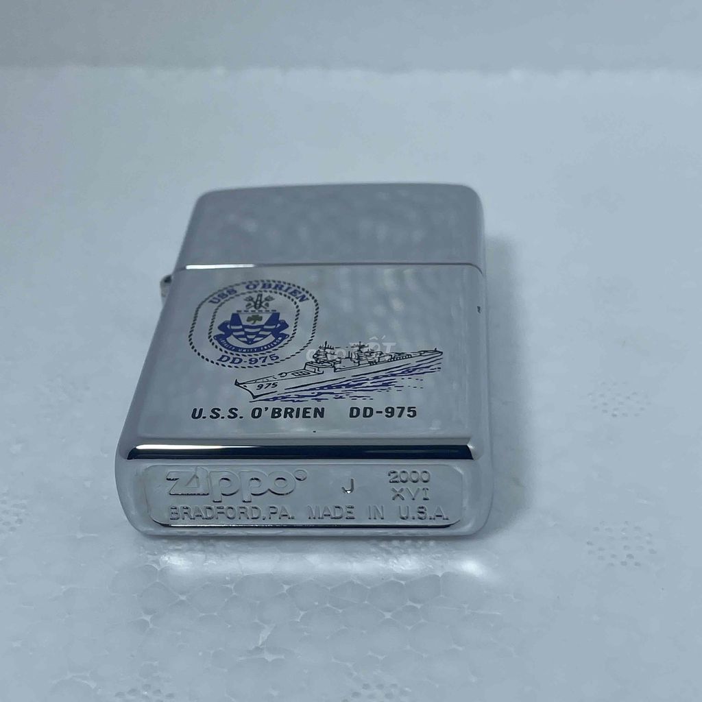 😍Zippo 2000🇺🇸 USS O'Brien (DD-975) 💰2000k 👍Mới