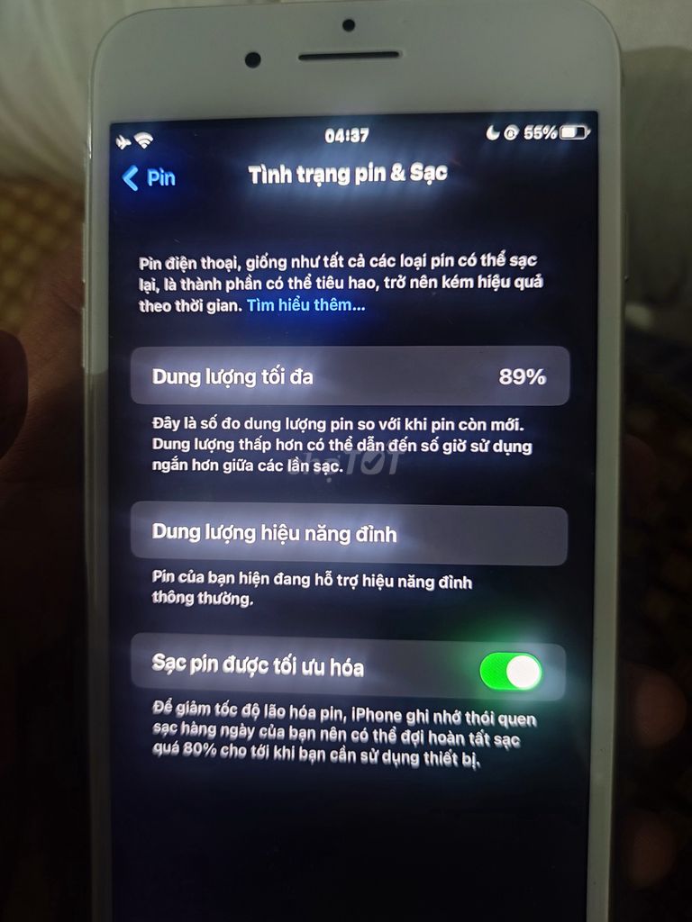 Apple iPhone 8 Plus Lock 64GB Trắng. Mua bán Điện thoại tại Quận 4 Tp Hồ Chí Minh được đăng bởi Jeft AOV hình 1