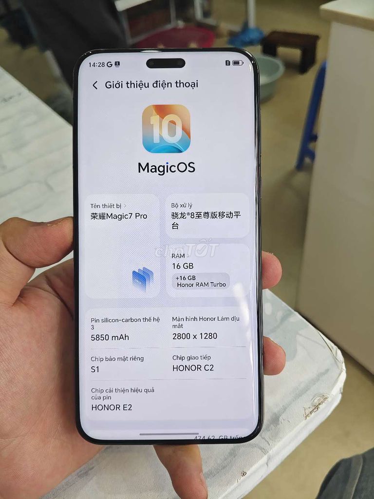 Honor Magic 7 Pro 16/512 gl hoặc bán. Mua bán Điện thoại tại Quận Hoàng Mai Hà Nội được đăng bởi Jacking Son hình 1