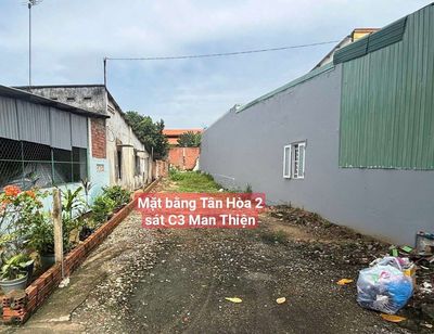 💎 (5tr) Cho thuê mặt bằng Tân Hòa 2 kế C3 Man Thiện | full thổ, ký lâu